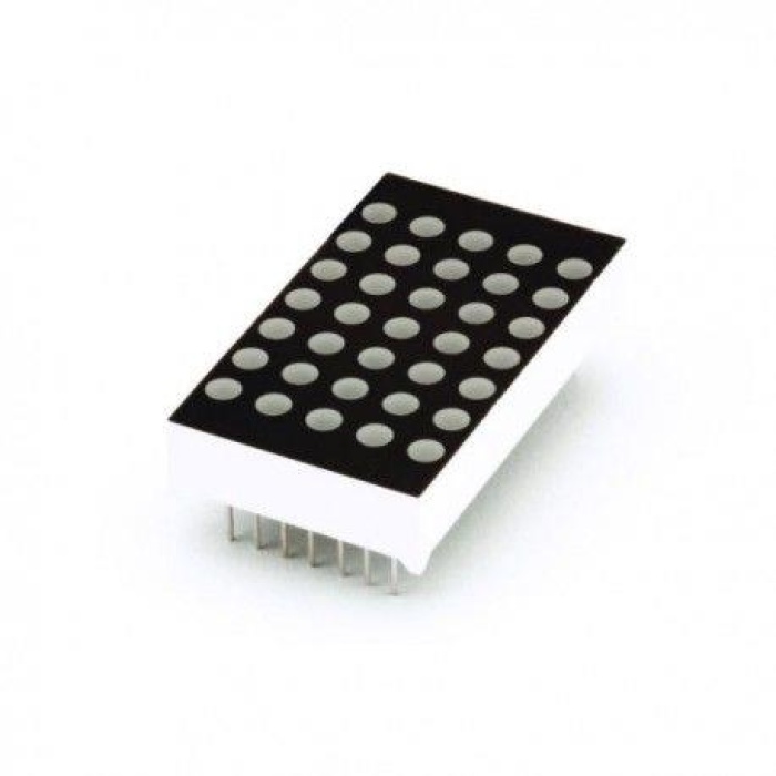 5x7 Dot Matrix - Anot - 3mm - Kırmızı