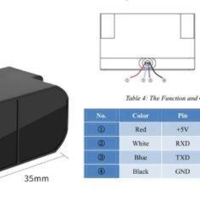 TF mini Artı Lidar Lazer FZ3385 Mesafe Sensörü