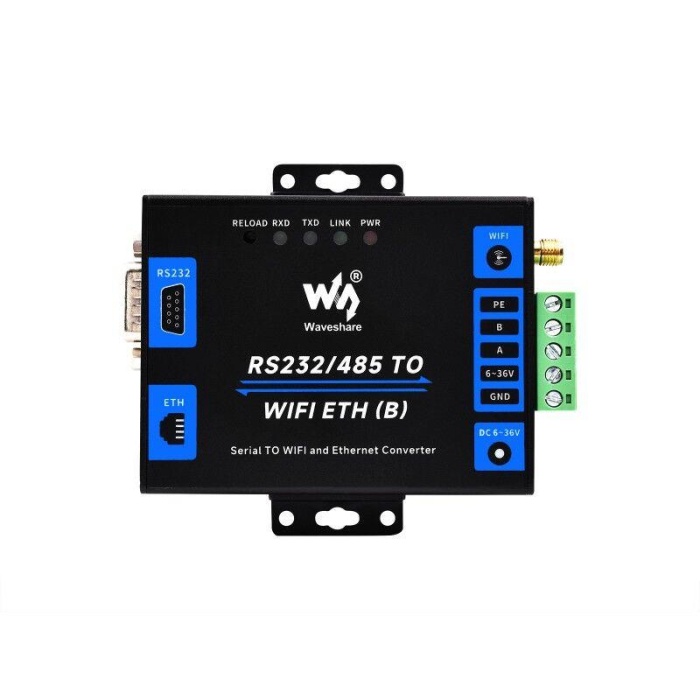 Endüstriyel RS232/485ten WiFi ve Ethernete Modbus - MQTT Ağ Geçidi Dönüştürücü