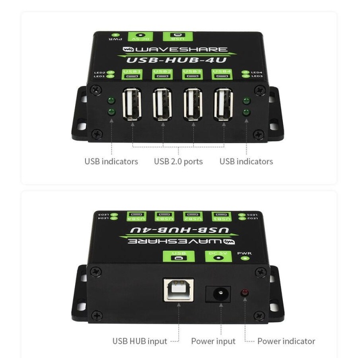 USB Çoklayıcı Hub 4 x USB 2.0