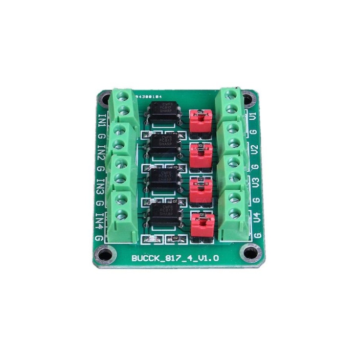 PC817 4 Kanal Optokuplör İzolasyon İçin Modül