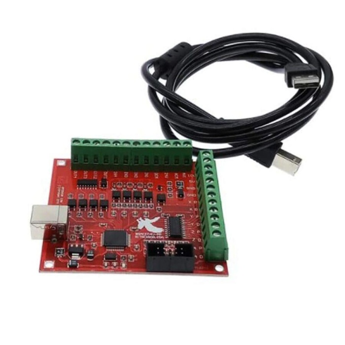 4 Eksen Usb CNC Kontrol Kartı (MACH3 Uyumlu)