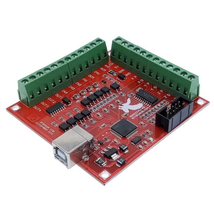 4 Eksen Usb CNC Kontrol Kartı (MACH3 Uyumlu)