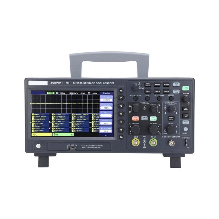 Hantek DSO2C15 2 Kanal Dijital Osiloskop 150MHz 1GS/s