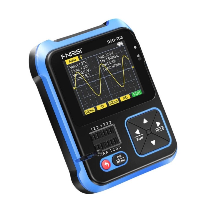 DSO-TC3 El Tipi Dijital Osiloskop Transistör Test Cihazı Fonksiyon Sinyal Jeneratörü