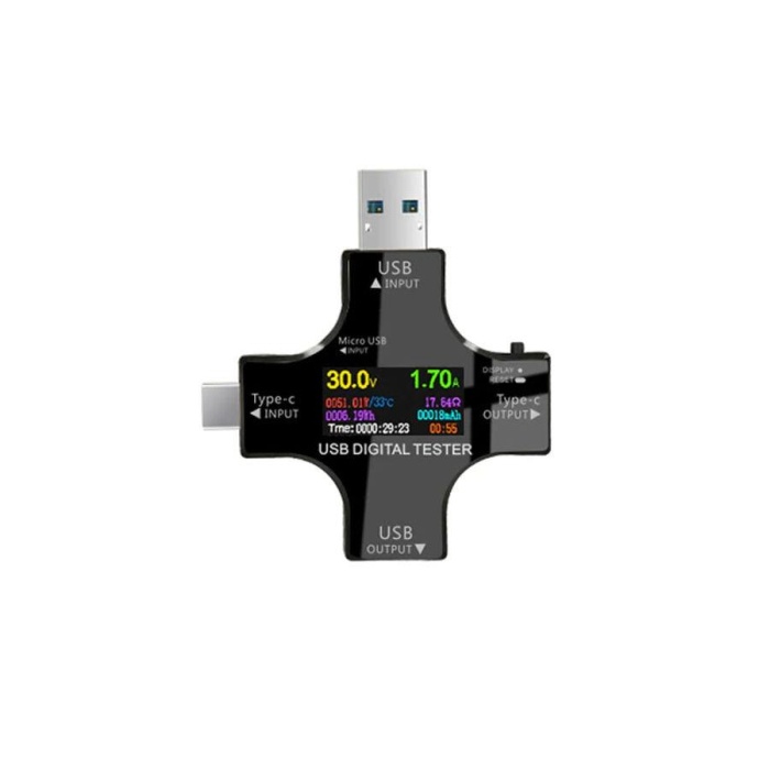 12 in 1 USB Dijital Tester