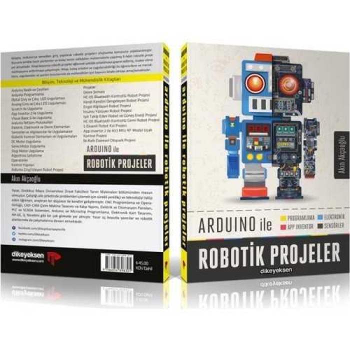 Arduino İle Robotik Projeler 2. Baskı - Akın Akçaoğlu