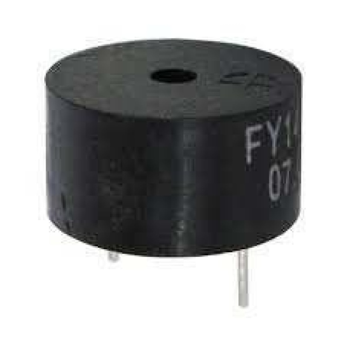 5V 12mm H:7,5mm Devreli Buzzer