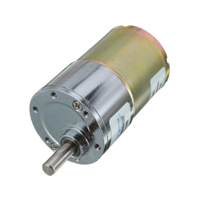 ZYTD52 12V 50 RPM 37mm Redüktörlü DC Motor