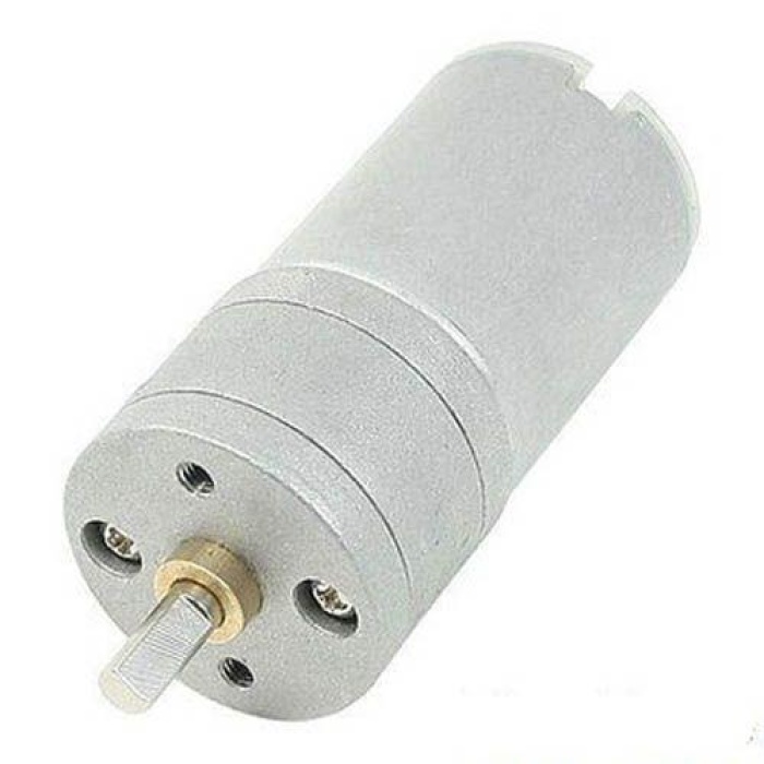 25mm 12V 50 Rpm Redüktörlü DC Motor