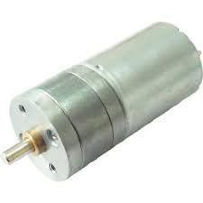 25mm 12V 120RPM Redüktörlü DC Motor