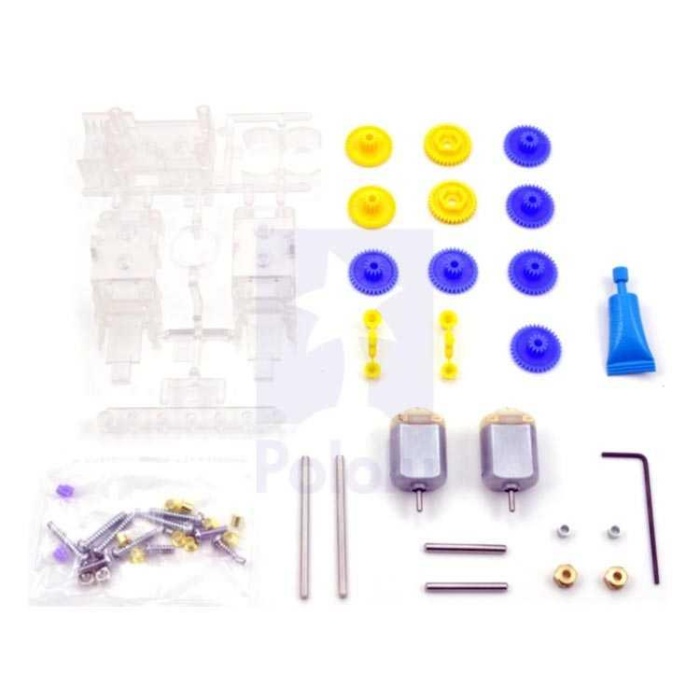 Tamiya 70168 Double Gearbox Kit - Çift DC Motorlu Dişli Kutusu