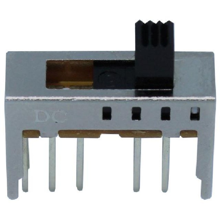 Slide Switch 2P4T 18x6MM / 300mA 50VDC