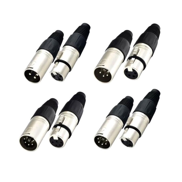 5 Pin Canon / XLR Jak Kablo Tipi (Takım)