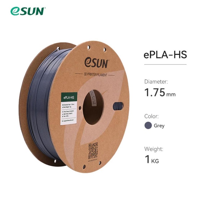 Esun PLA-HS Filament Gri