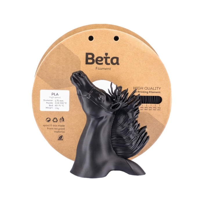 Beta PLA High-Speed Filament Black