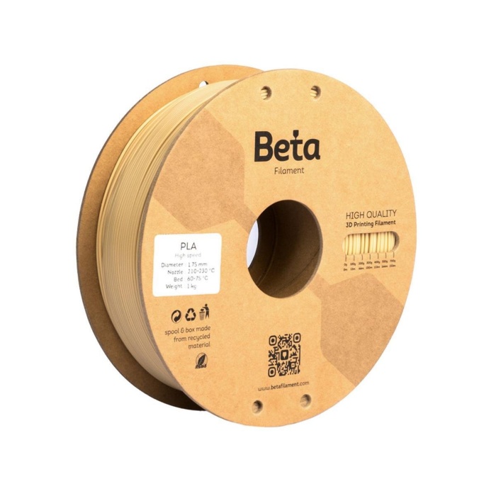 Beta PLA High-Speed Filament Natural Skin