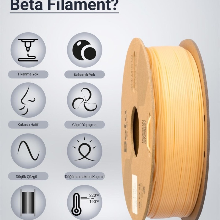 Beta PLA High-Speed Filament Cream