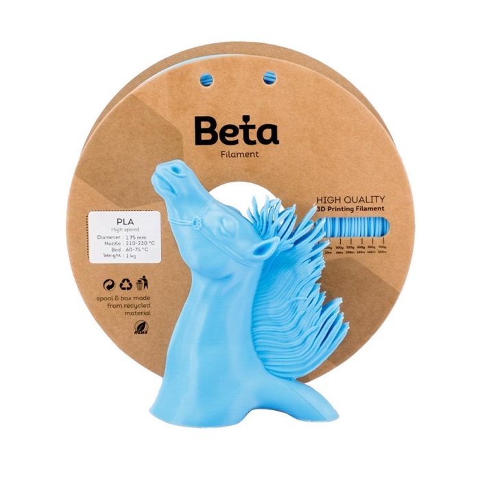 Beta PLA High-Speed Filament Sky Blue