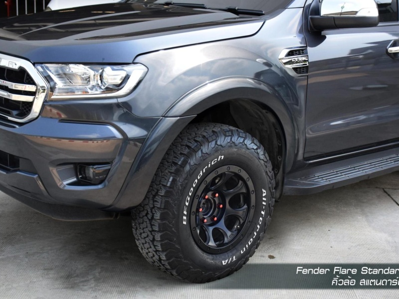 STD  FENDER FLARE  FORD  WİLDTRAK   MATTE BLACK ( RAPTOR MODEL)