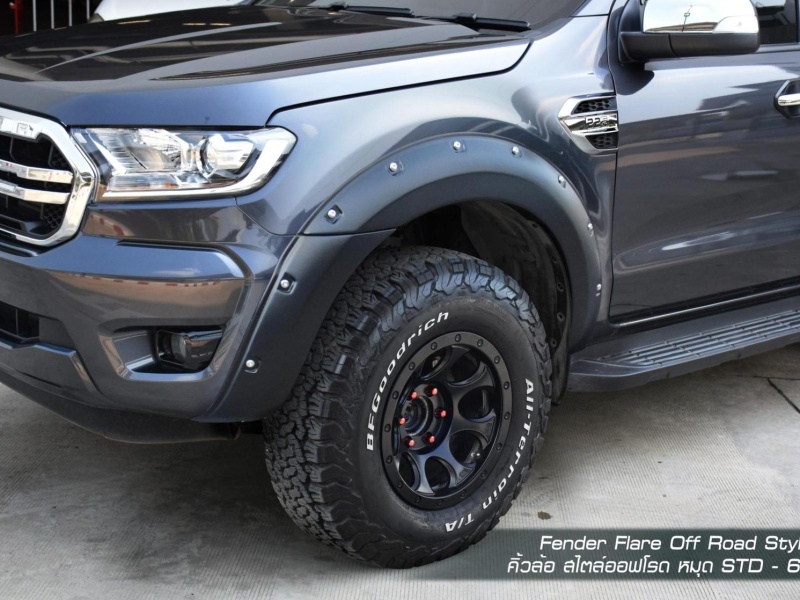 STD 6 OFF ROAD FENDER FLARE FORD WİLDTRAK