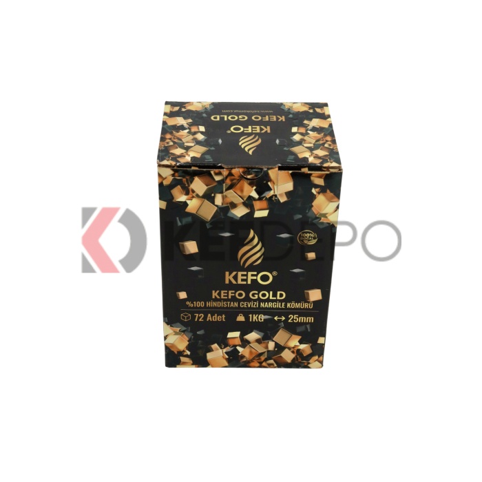 KEFO  GOLD 1 KG  Nargile Kömür