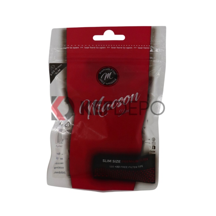 Macson SLIM SIZE PREMIUM FILTER 1 ADET