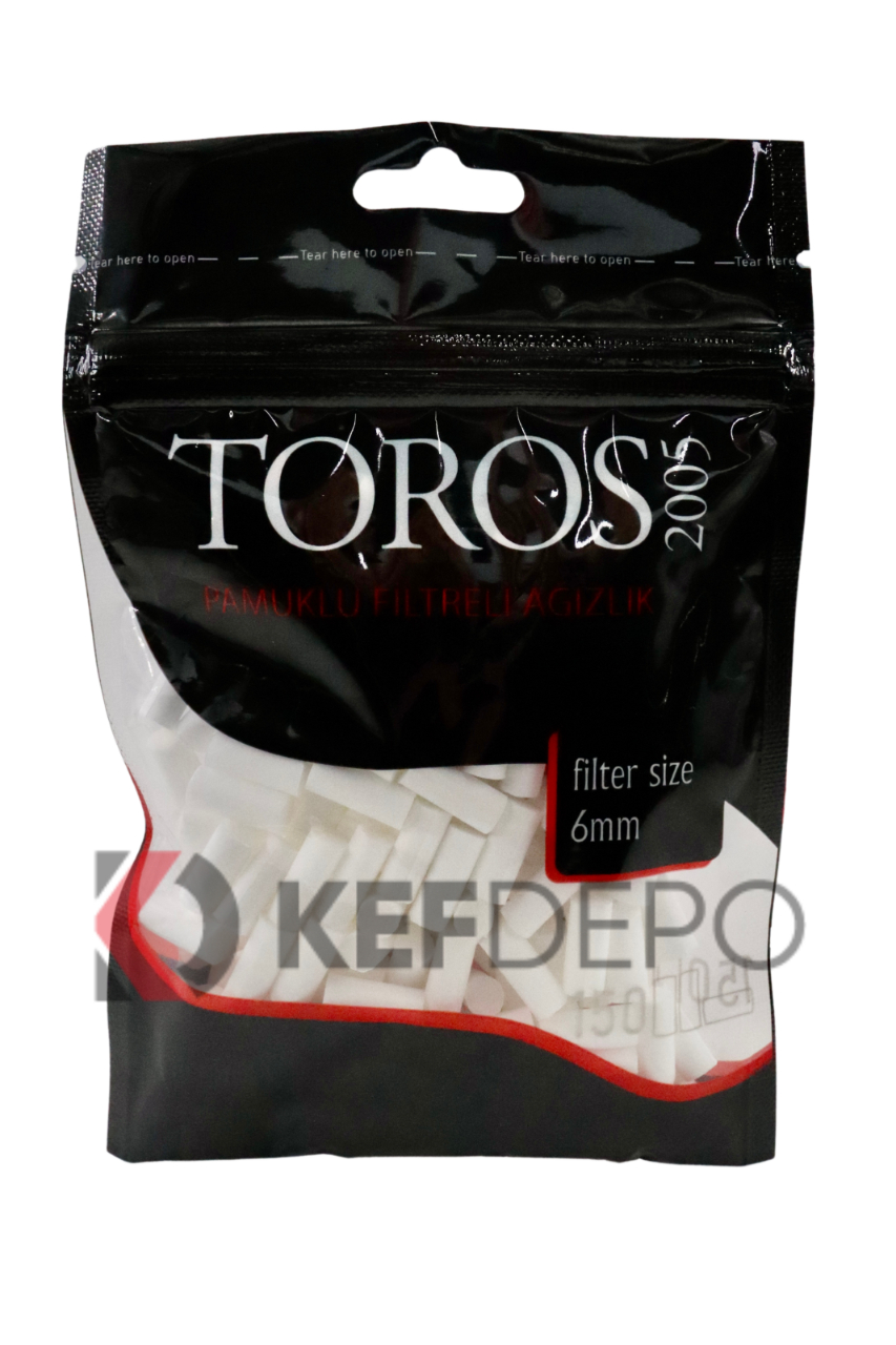 TOROS 2005 PAMUK FİLTRELİ AĞIZLIK 6mm 150x20 3000