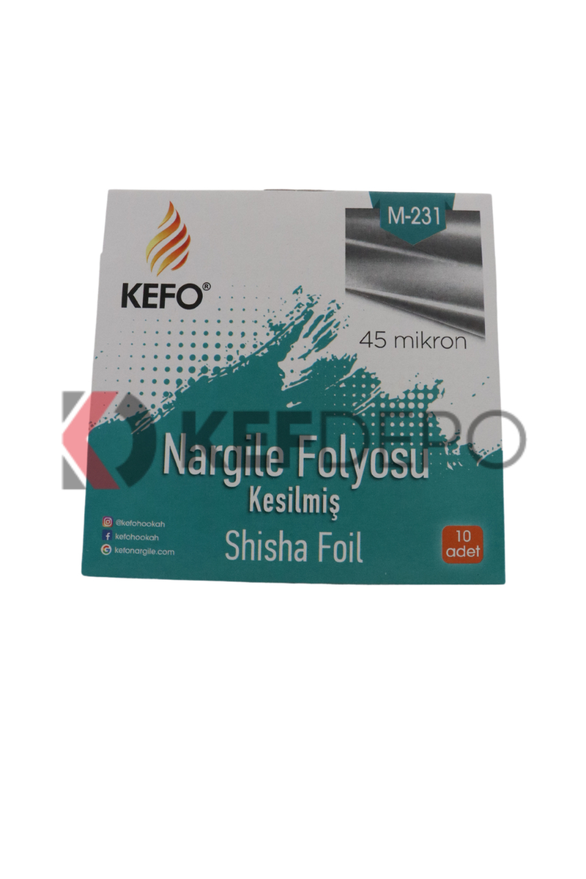 Kefo Hazır Kesilmiş Nargile Folyosu M-231