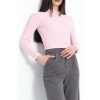 Kaşkorse Yarım Balıkçı Fitilli Basic Body Pembe - 19342.1567.