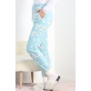 Paçası Peluşlu Polar Cepli Pijama Altı Mint - 20581.1287.