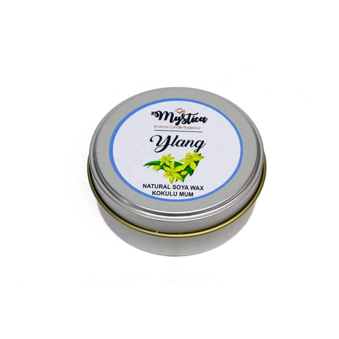 Soya Wax Mum Kokulu Tenekede Ylang Ylang