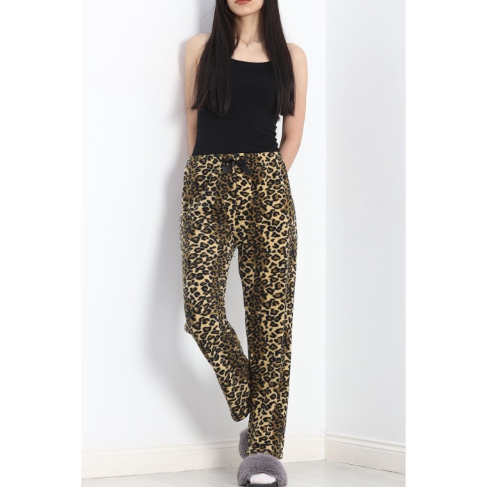 Polar Pijama Altı Leopar