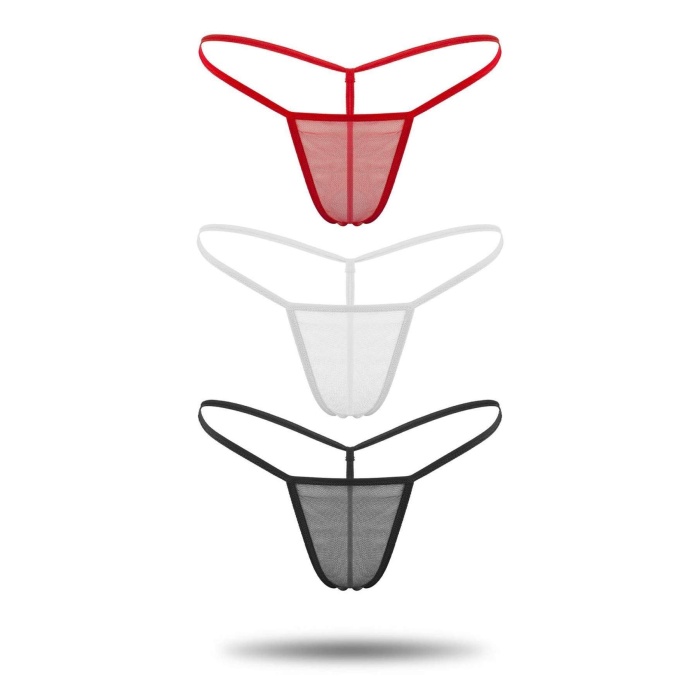Tül Tanga 3lü Külot Set - 1163.1364.
