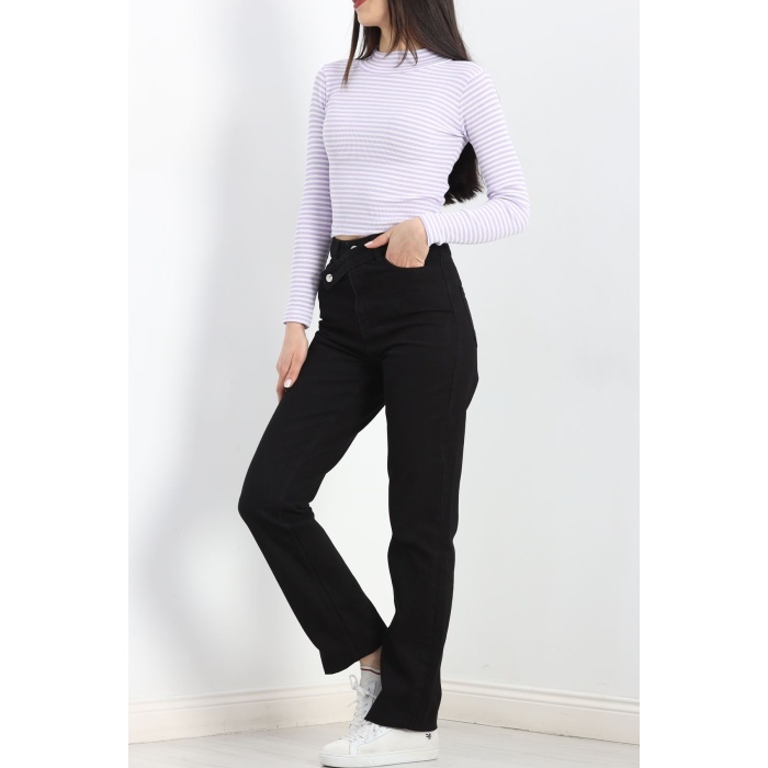 Kaşkorse Yarım Balıkçı Fitilli Basic Body Lila - 19342.1567.