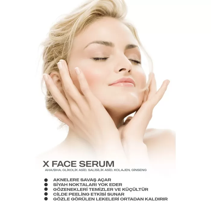 PURELUME X FACE AHA + BHA İÇEREN PEELING ETKLİ LEKE KARŞITI YÜZ BAKIM SERUMU 30 ML