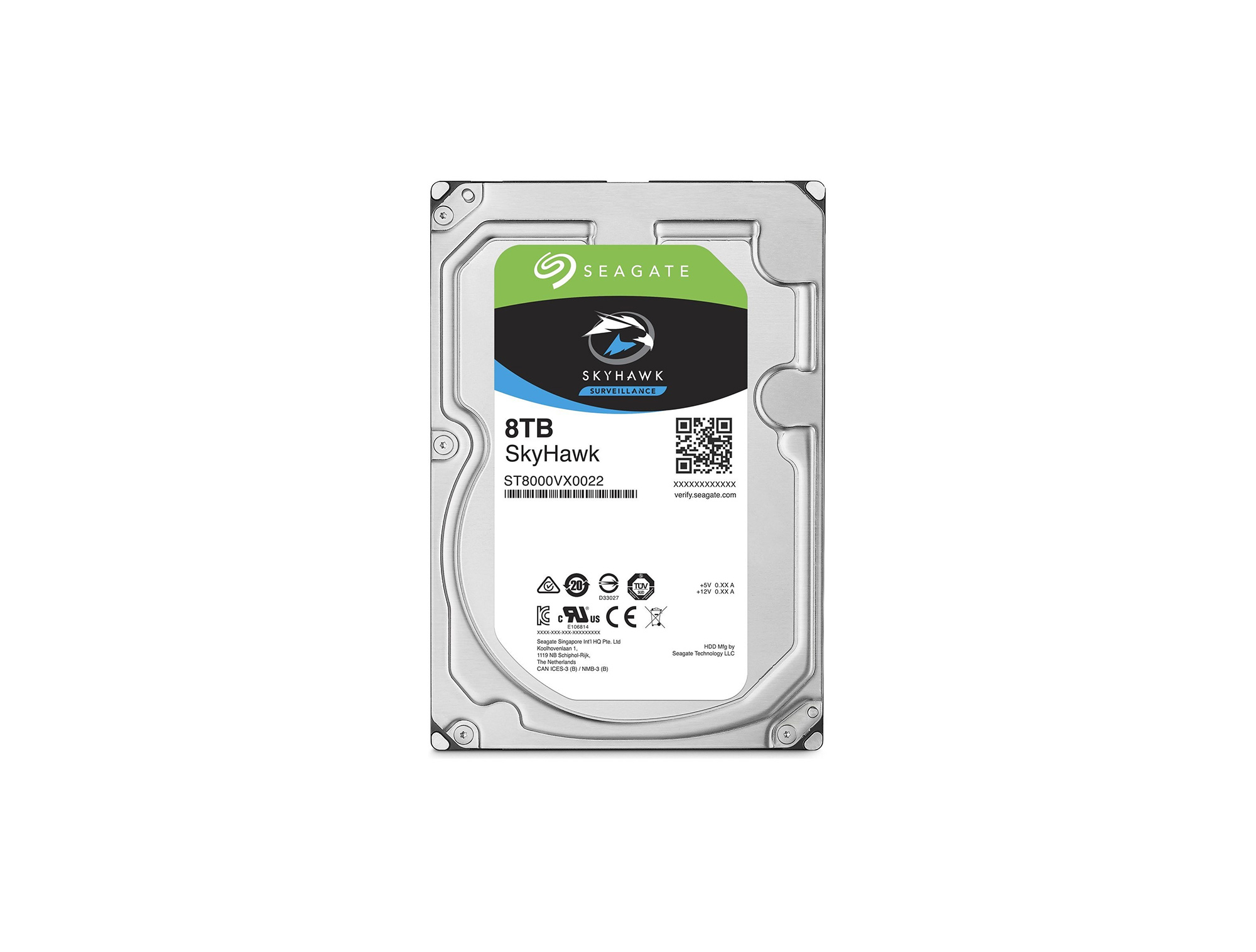 SEAGETE 8TB 7/24 HDD