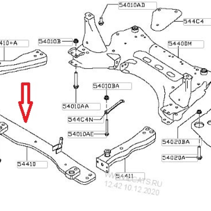 RENAULT KADJAR- 15/16; RADYATÖR ALT TRAVERSİ (1.6CC)