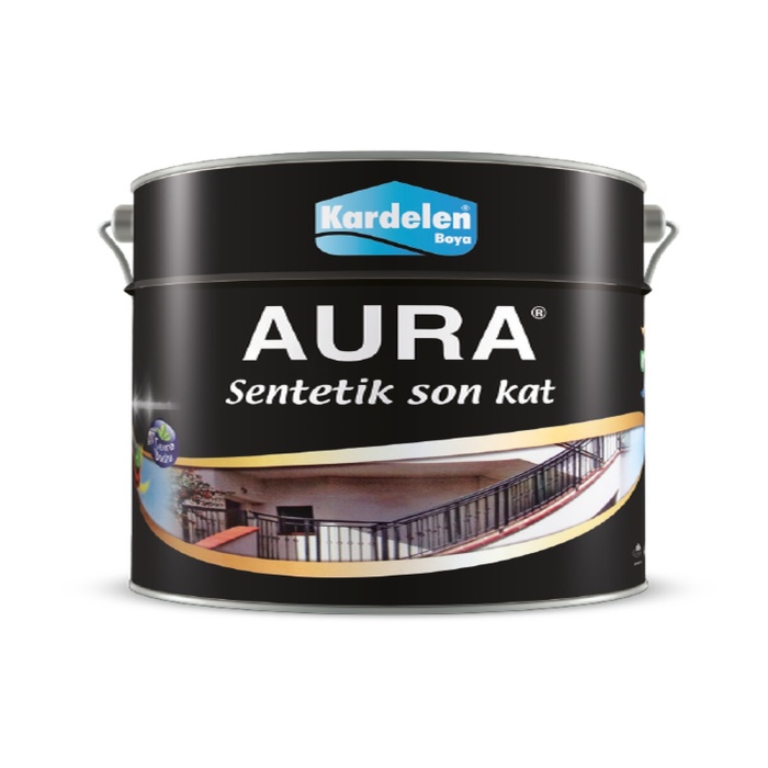 Aura Sentetik Yağlı Boya Altın Sarı 1kg