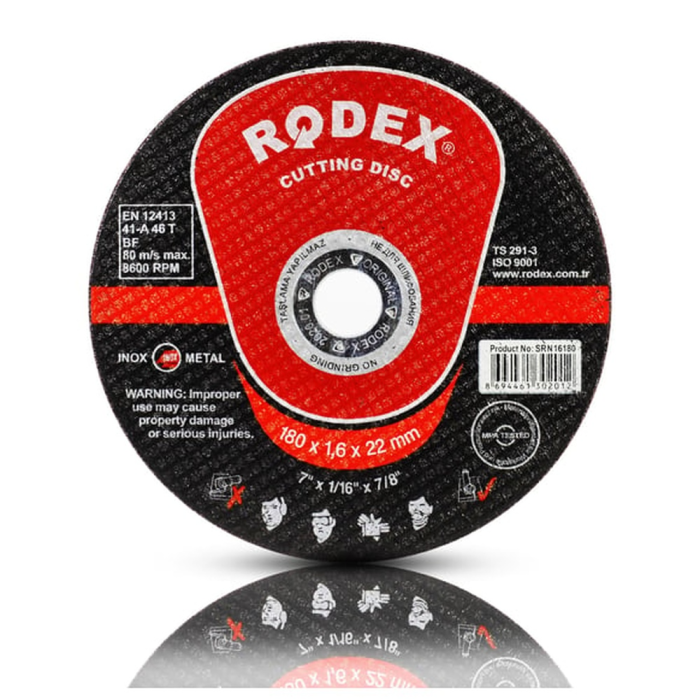 Rodex Metal Kesici İnox 180x1,9x22,23