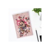 Simli Ve Sulu Kapaklı Renkli Sayfalı Desenli Mini Defter