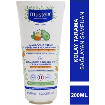 Mustela Saç Dolaşıklık Karşıtı Besleyici Şampuan 200 Ml