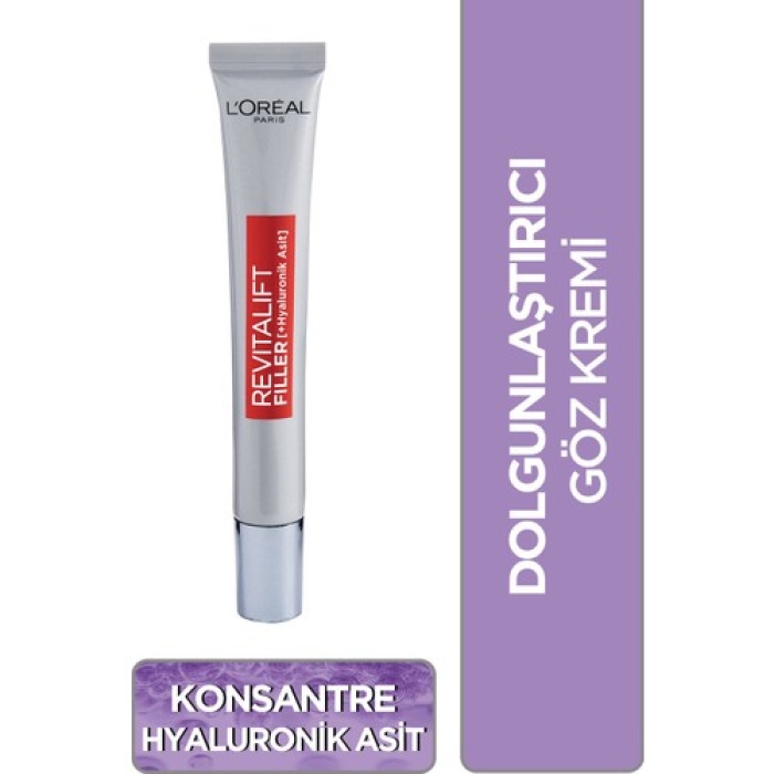 Loréal Paris Revitalift Filler Dolgunlaştırıcı Yaşlanma Karşıtı Göz Bakım Kremi 15ml -hyaluronik Asit