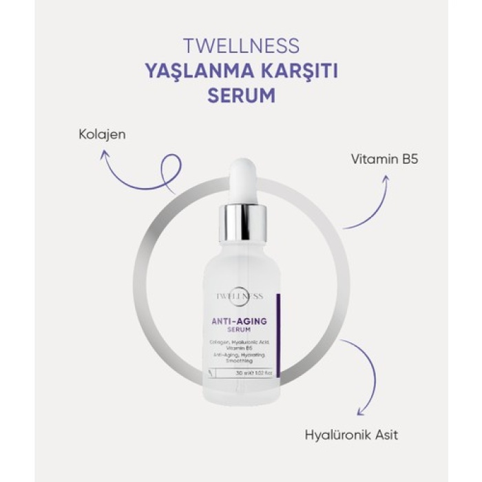 Twellness Kolajen Yaşlanma Karşıtı Serum - 30 Ml