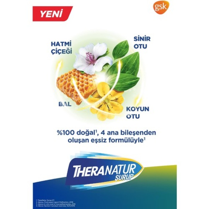 Theranatur Bitkisel Şurup 128 Gr