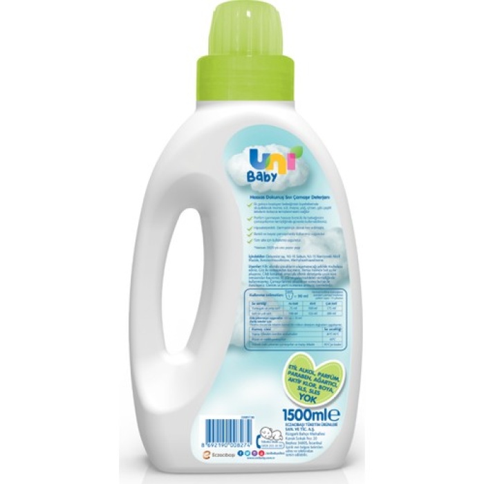 Uni Baby Çamaşır Deterjanı Sensitive 1500 Ml