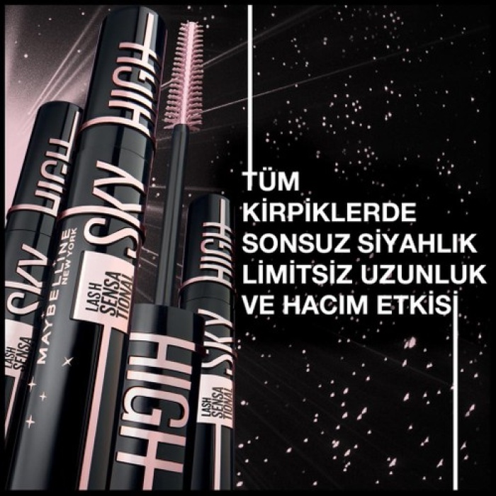 Maybelline New York Lash Sensational Sky High Cosmic Black Maskara