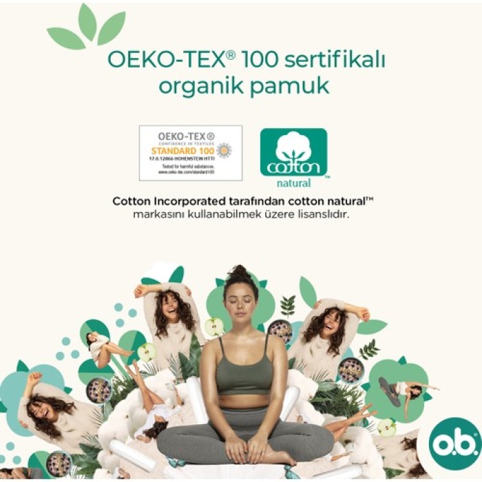 O.b. O.b Organic Normal Tampon 16lı Paket