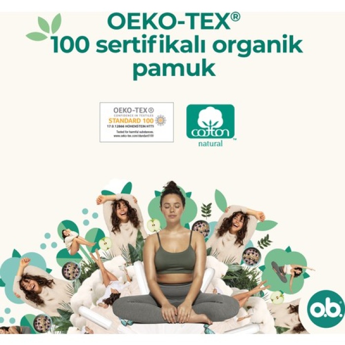 O.b. O.b Organic Super Tampon 16lı Paket