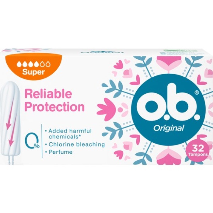 O.b. Original Super Tampon 32li Paket